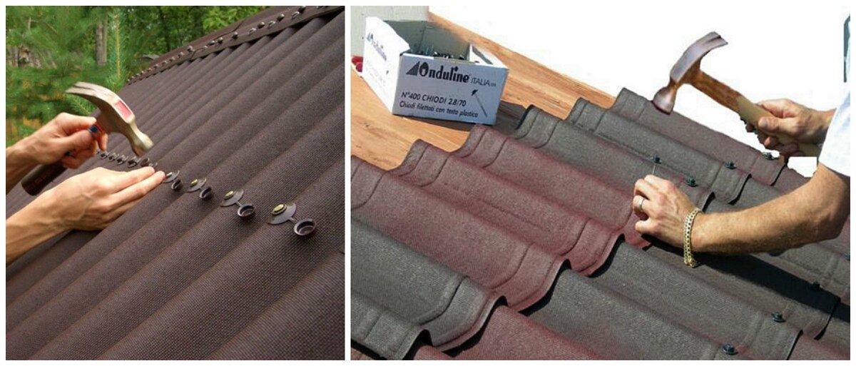 покрытие крыши ондулином