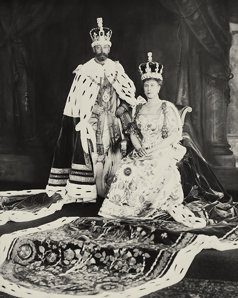 Коронационное платье королевы Марии