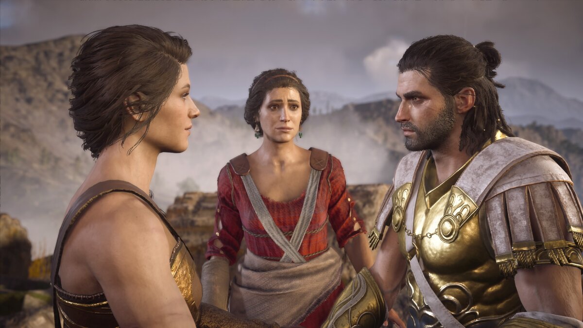 Ас последняя версия. AC Odyssey Кассандра. Ассасин Крид Кассандра и Алексиос. Алексиус ассасин Крид Одиссей. Assassin's Creed: Одиссея.