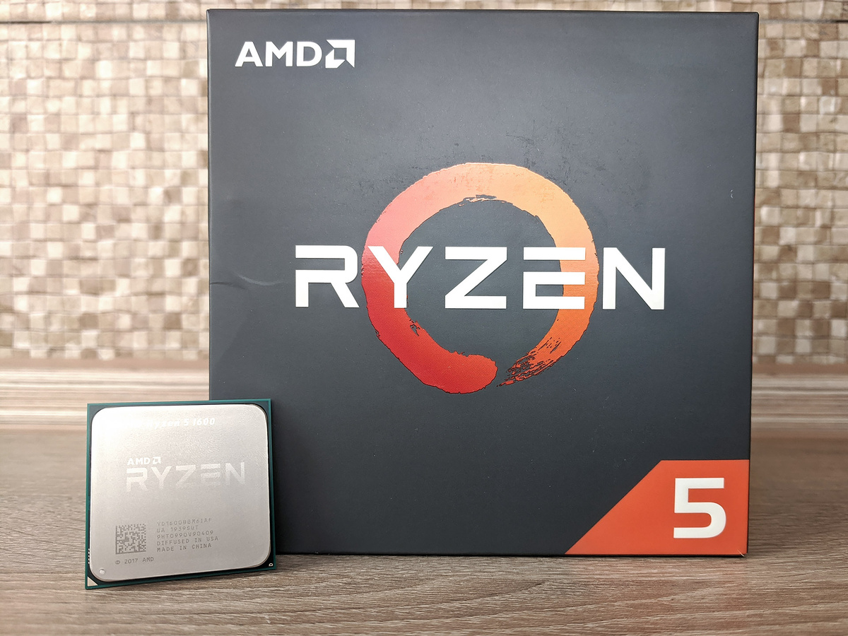 AMD Ryzen 5 1600.  