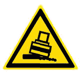 W24 Осторожно. Возможно опрокидывание