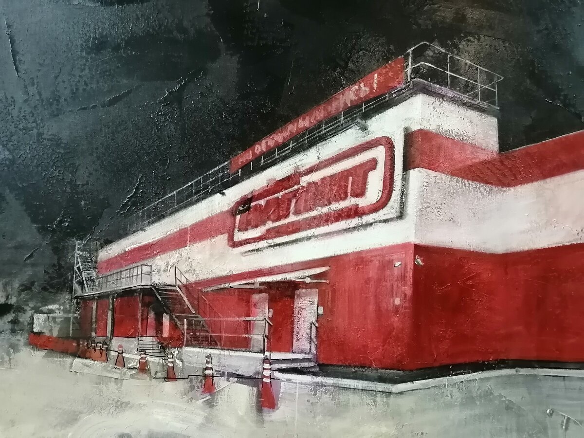 Фото с арт-выставки Мост