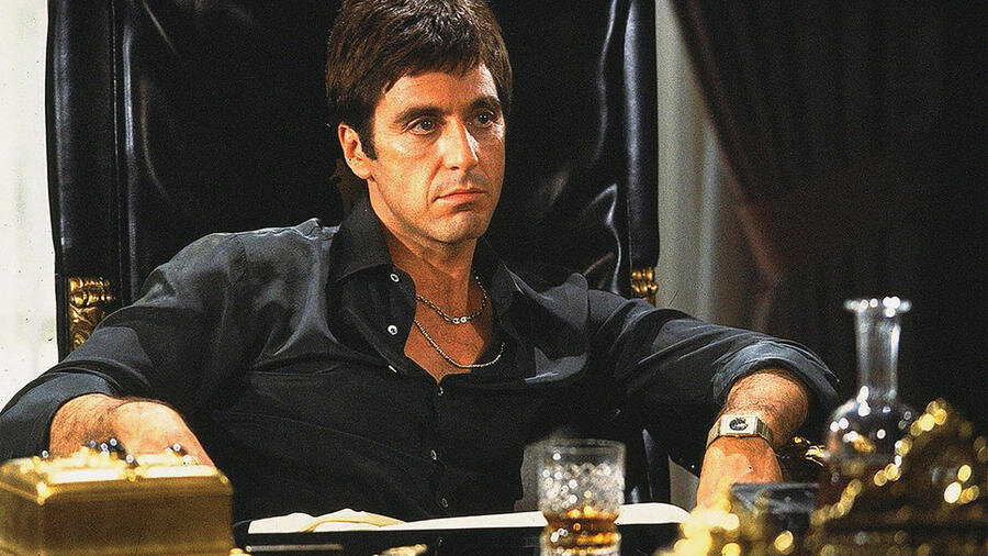 фото из свободного источника Тони Монтана - Человек со шрамамом