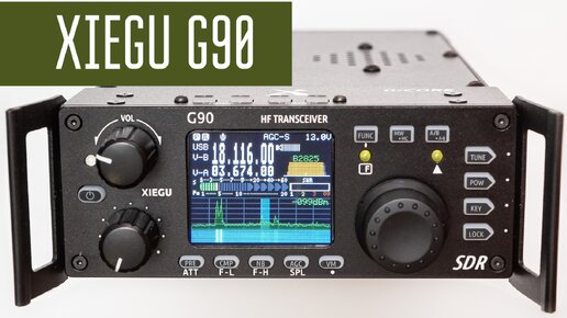 Xiegu G90 SDR КВ радиостанция. Обзор. Измерение мощности. Внутренности.