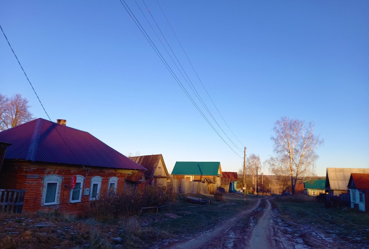 Старинное село Данилиха из которого ушли почти все люди, места вокруг  живописные, вроде живи и радуйся | Под зонтиком | Дзен