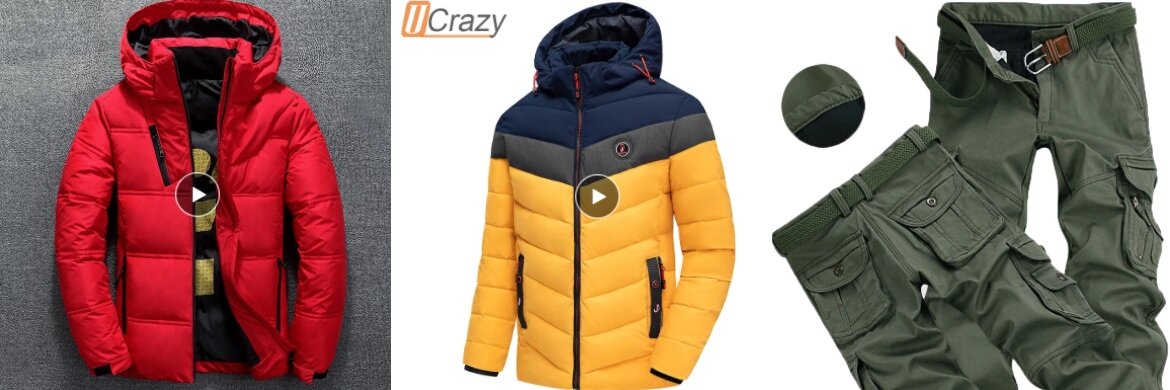 Мужская куртка на утином пуху, Водонепроницаемая куртка и Зимние штаны