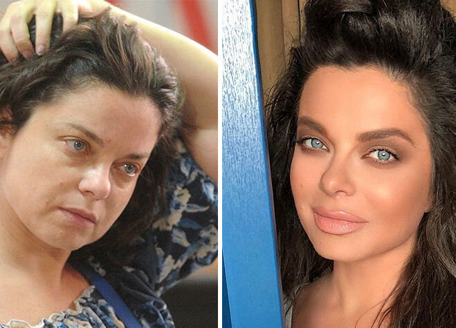 Моя любимая певица до и после салона красоты