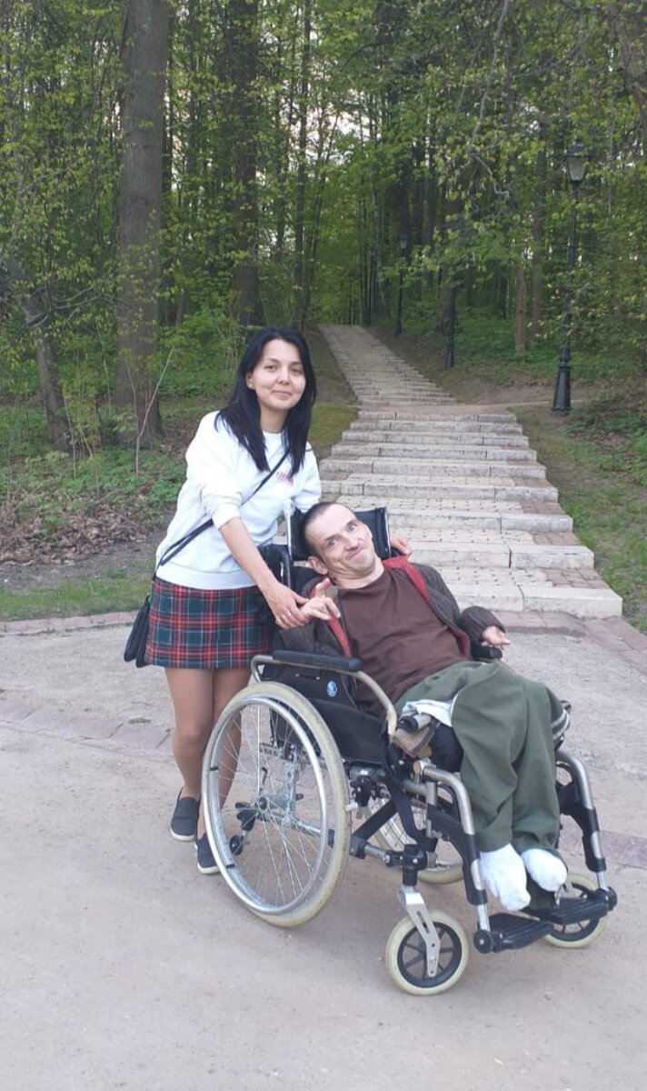 Алексей и я в парке Царицыно