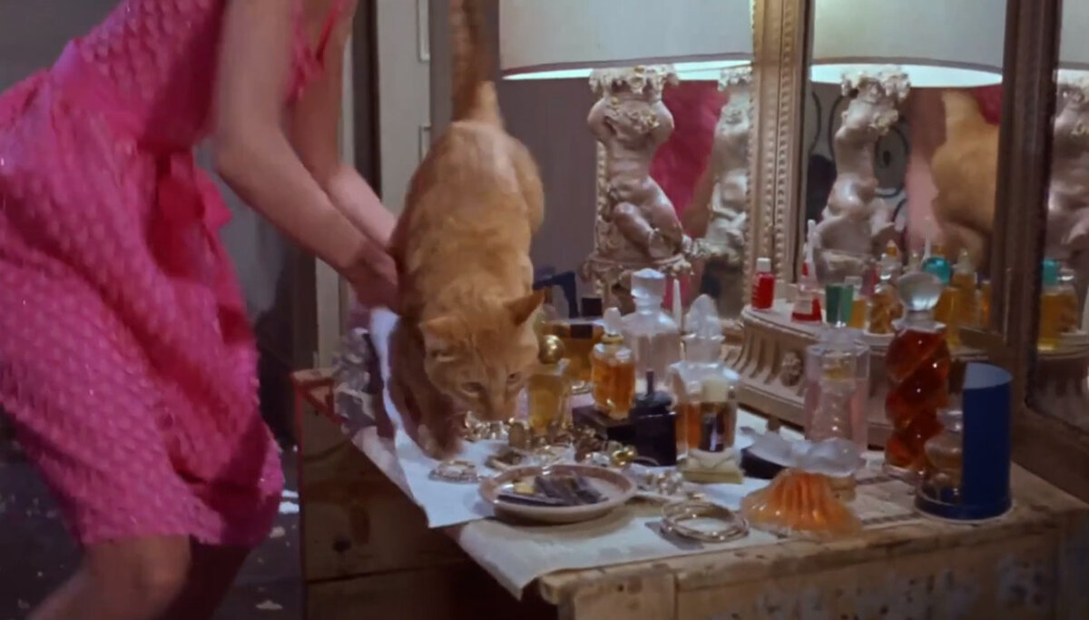 Скрин из фильма "Завтрак у Тиффани" в VK