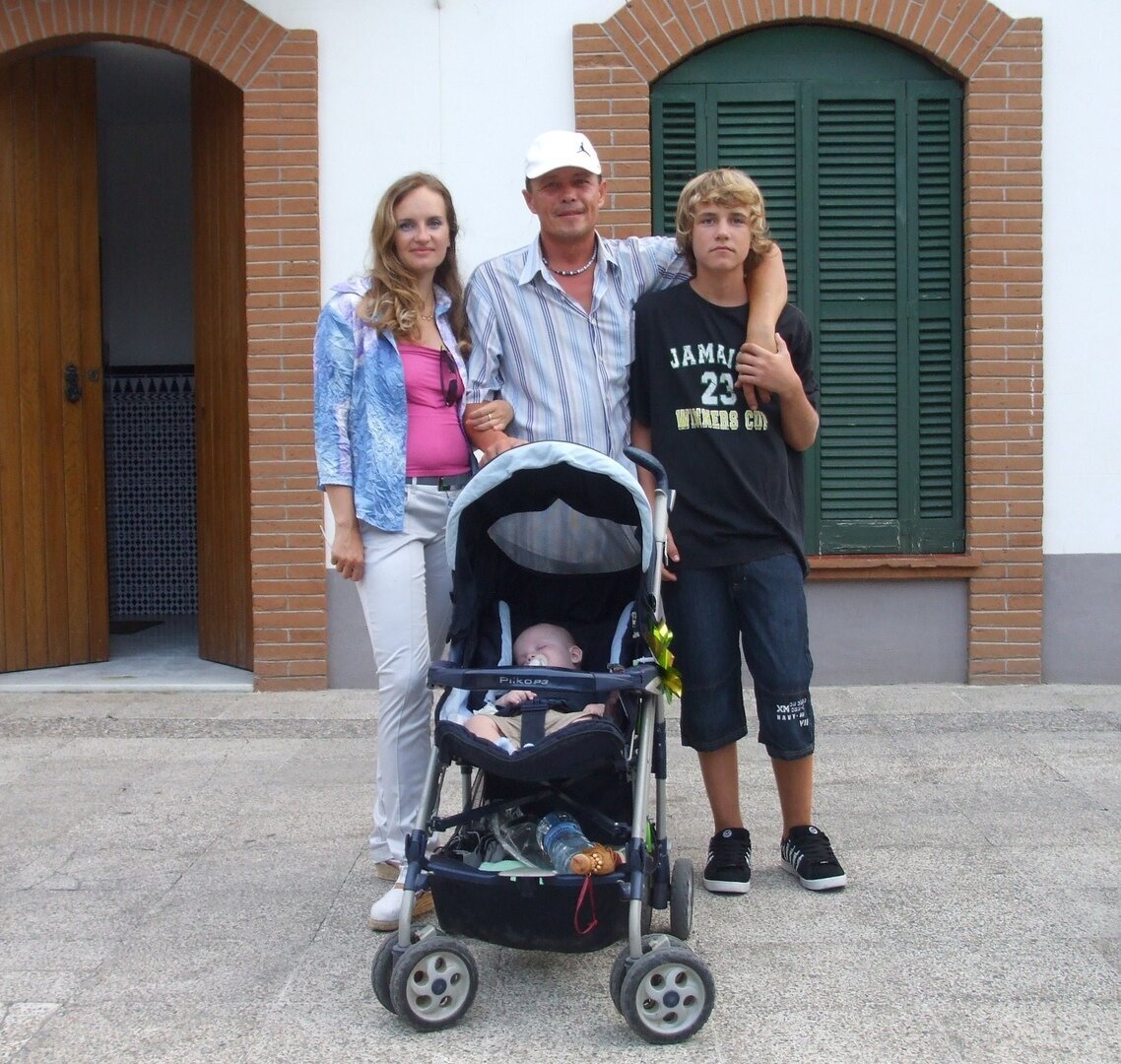 Наша семья в Испании