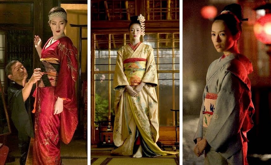 Скринкапс из фильма Мемуары Гейши (Memoirs of a Geisha), 2005