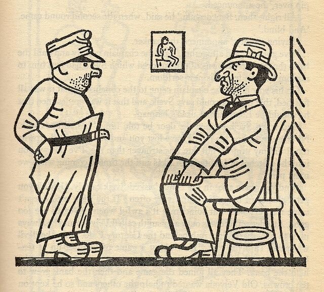 Иллюстрации тушью соотечественника Гашека — художника Йозефа Лада, созданные им к «Похождения бравого солдата Швейка», ставшие каноническими и прославившие автора (фото: www.pinterest.ru)