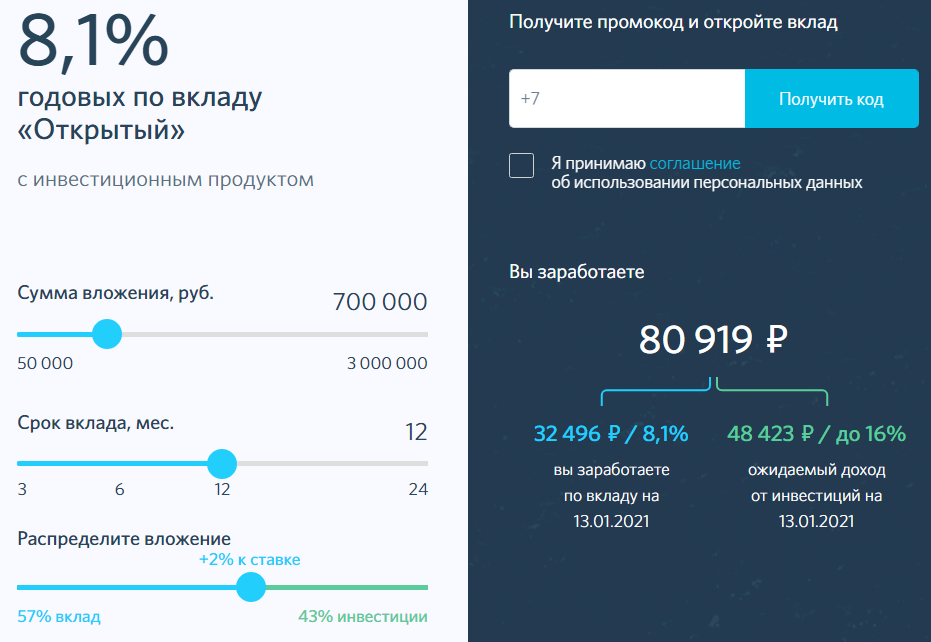 Банк открытие зарплатный проект