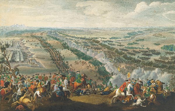 Пьер-Дени Мартин. «Полтавская битва» (1726 год).