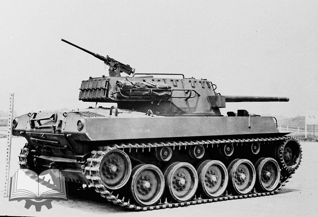 Это была первая американская боевая машина с торсионной подвеской, вышедшая за стадию опытного образца.