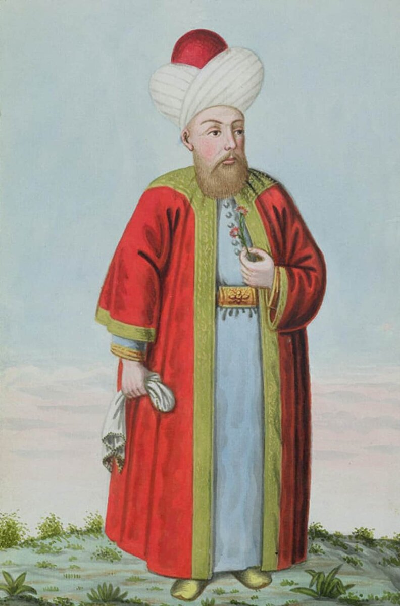 Мурад II/John Young (1755-1825) – A Series of Portraits of the Emperors of Turkey