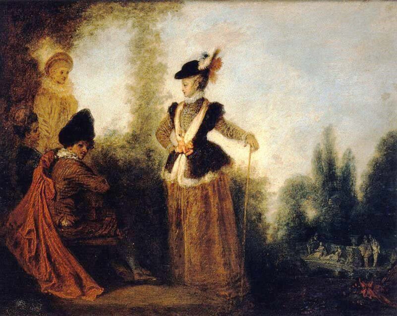 "Любительница приключений", 1712