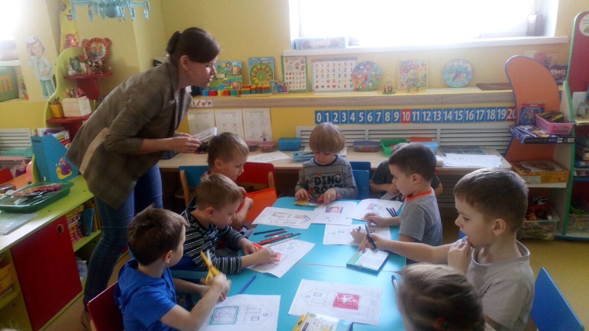Вдохновляю детсадовцев