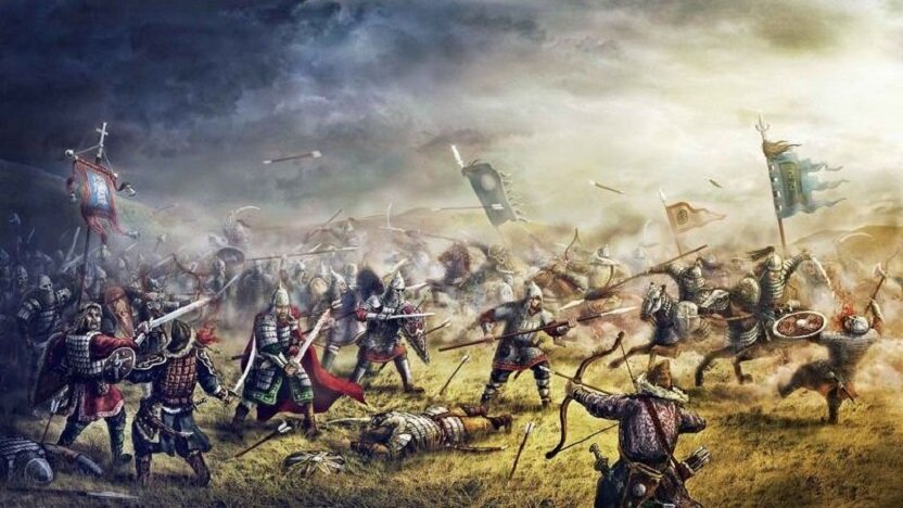 Из-за своей раздробленности русские потерпели в битве при Калке сокрушительное поражение
