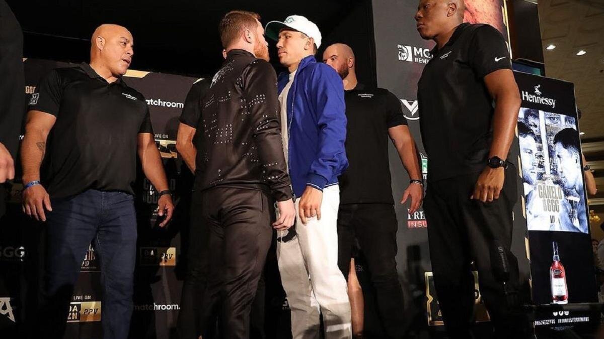    Геннадий Головкин и Сауль Альварес:instagram.com/gggboxing