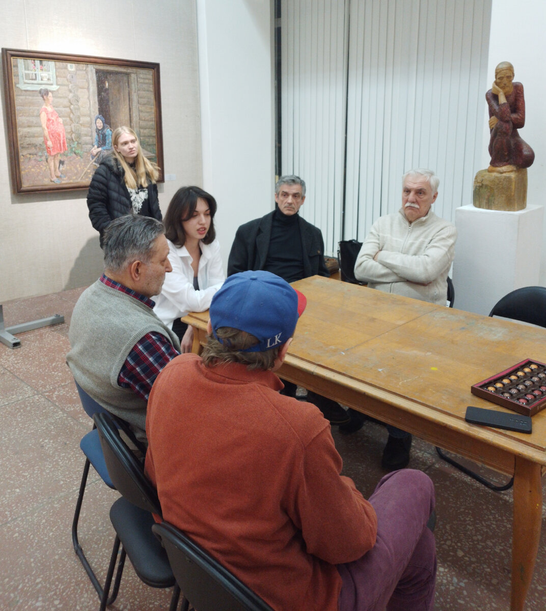 "Круглый стол" к 45 - летию Выставочного зала Тулы.