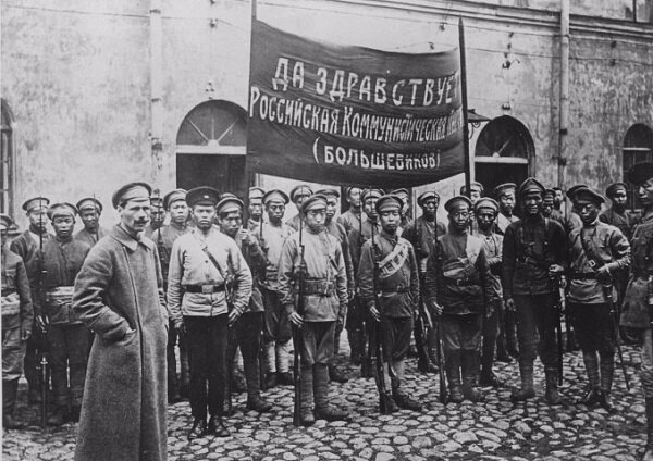 Китайский отряд в составе Красной армии в годы Гражданской войны.