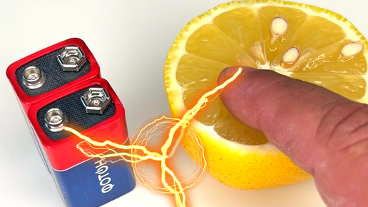 Генератор идей | Батарейка крона и лимон | Дзен