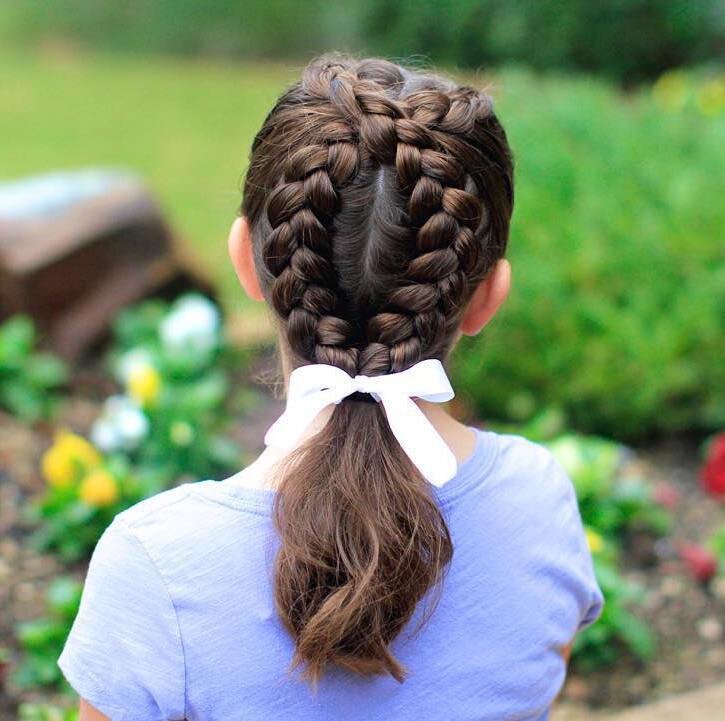 Рубрика «Плетение кос для девочек»