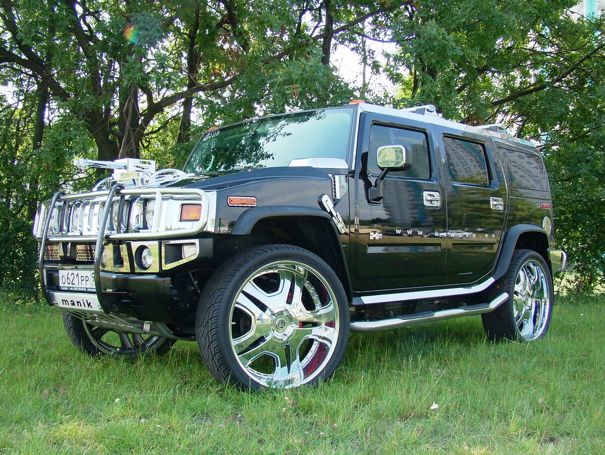 Hummer h2 с кенгурятником