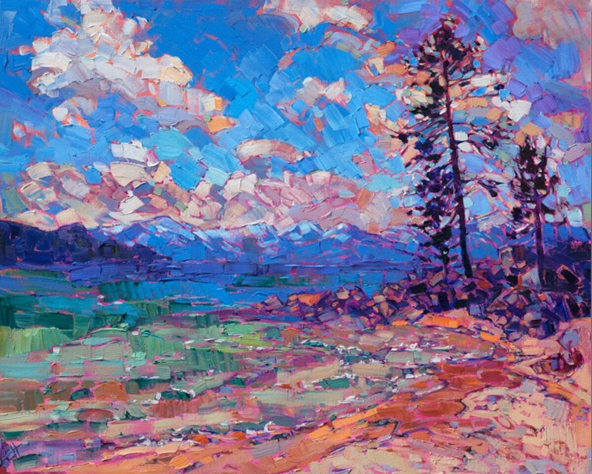 Современный импрессионизм. Эрин Хансон Erin Hanson. Импрессионизм Эрин Хансон. Erin Hanson художник. Эрин Хансон Erin Hanson пейзажи.