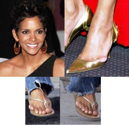 Холли Берри - 6 пальцев на ноге