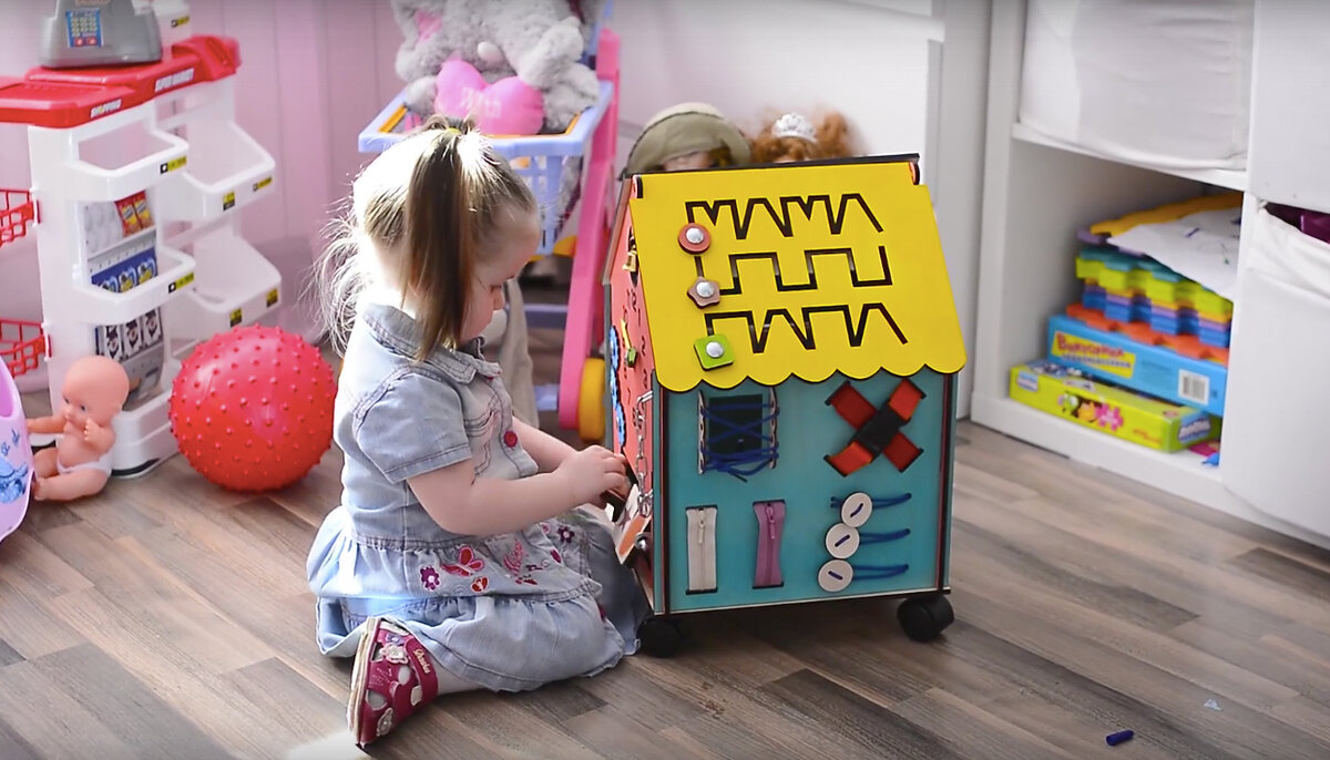 Бизидомик для развития ребенка!