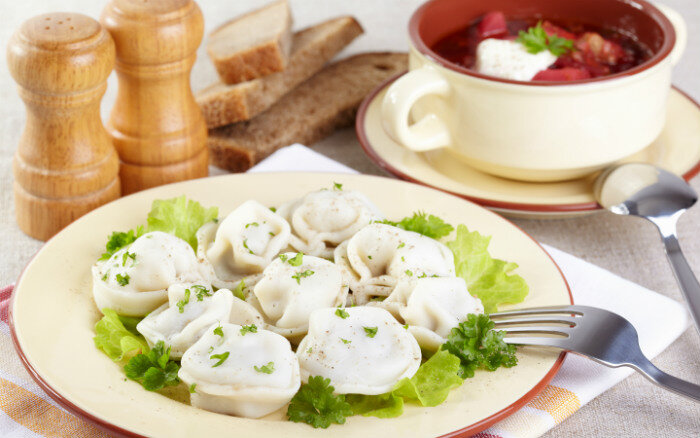 Варить сочные пельмени