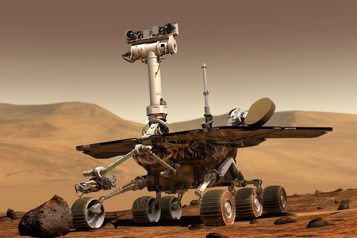 Марсоход Opportunity. Изображение: NASA.
