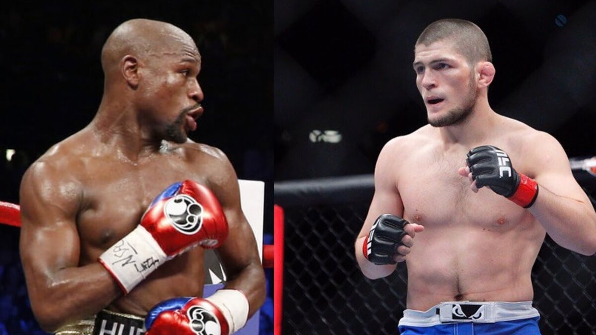 Флойд Мэйвезер и Хабиб Нурмагомедов