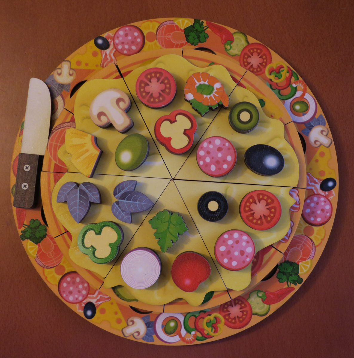 Собранный вариант пиццы.