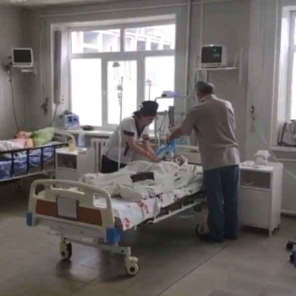                                                                     Ребенок в коме в реанимации. Фото: Минздрав Дагестана