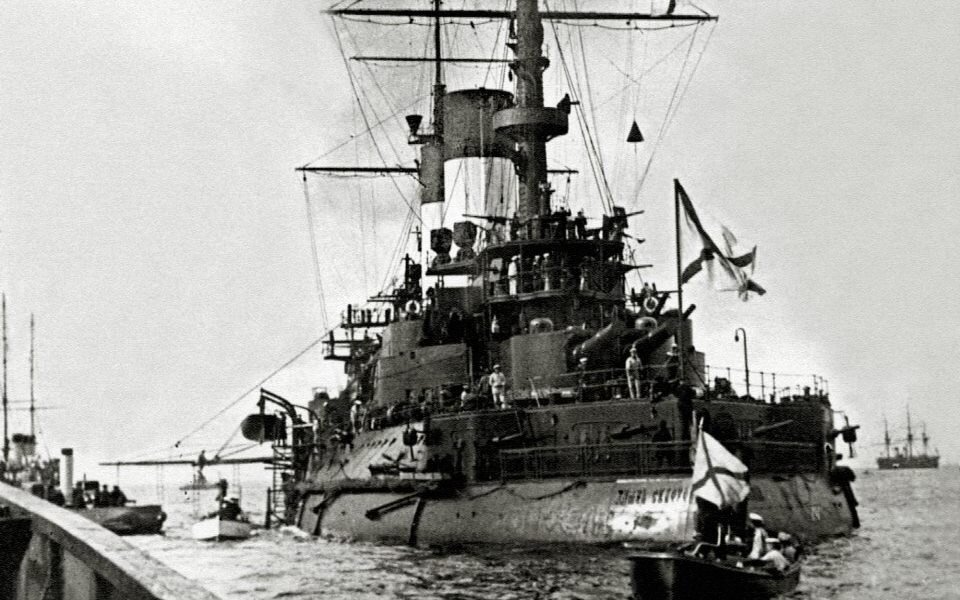 «Князь Суворов» в Кронштадте, сентябрь 1904 г. Ист.: tsushima.su