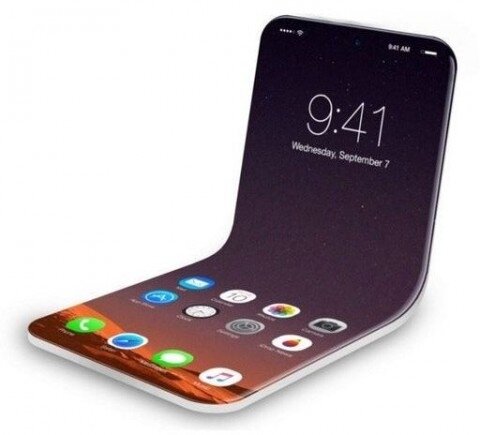 Концепт сгибаемого iPhone