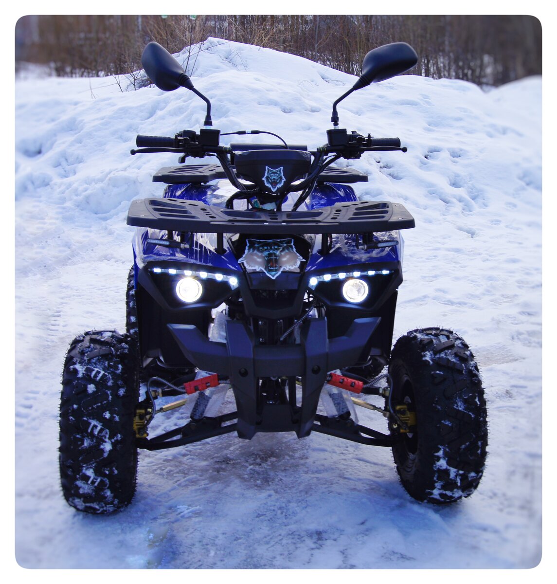 На этом фото есть один "косяк! " в комплектации квадроцикла. Кто сможет найти, пишите в комментарии.