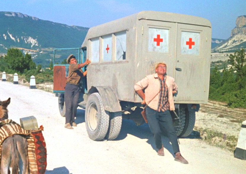 Кадр из фильма "Кавказская пленница"