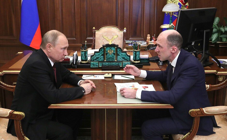 Президент провёл рабочую встречу с Олегом Хорохординымwww.kremlin.ru
