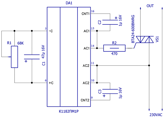 Ct2802 схема подключения