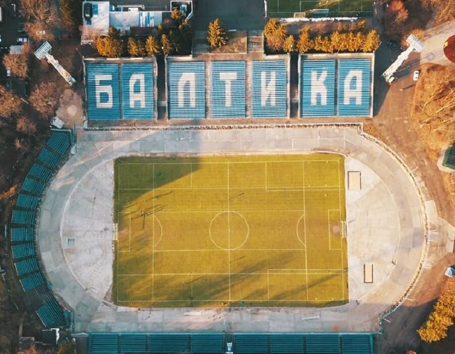 Стадион балтика калининград схема