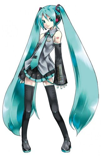 Знакомьтесь - Miku Hatsune.