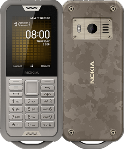 Nokia 800 Tough в цвете "песок пустыни"