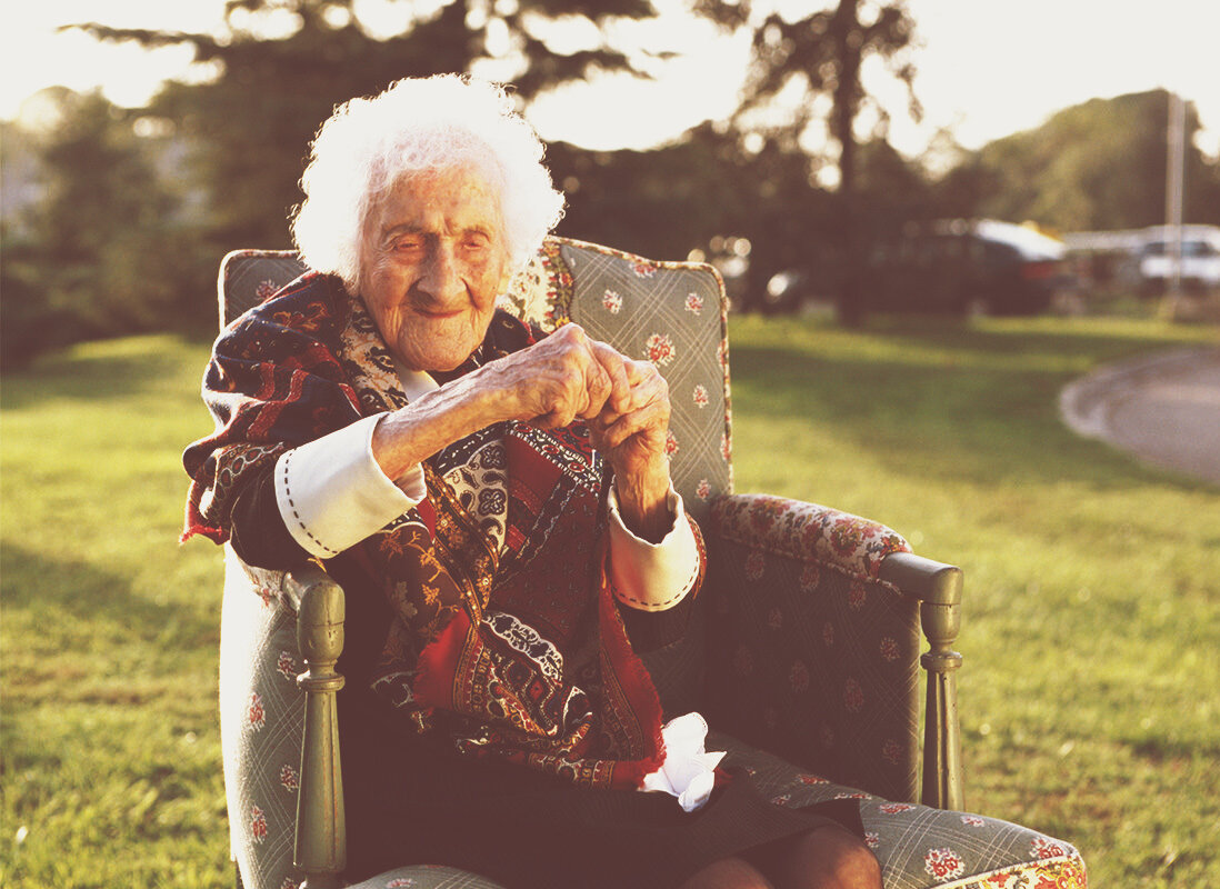 Сверхдолгожительница Жанна Кальман