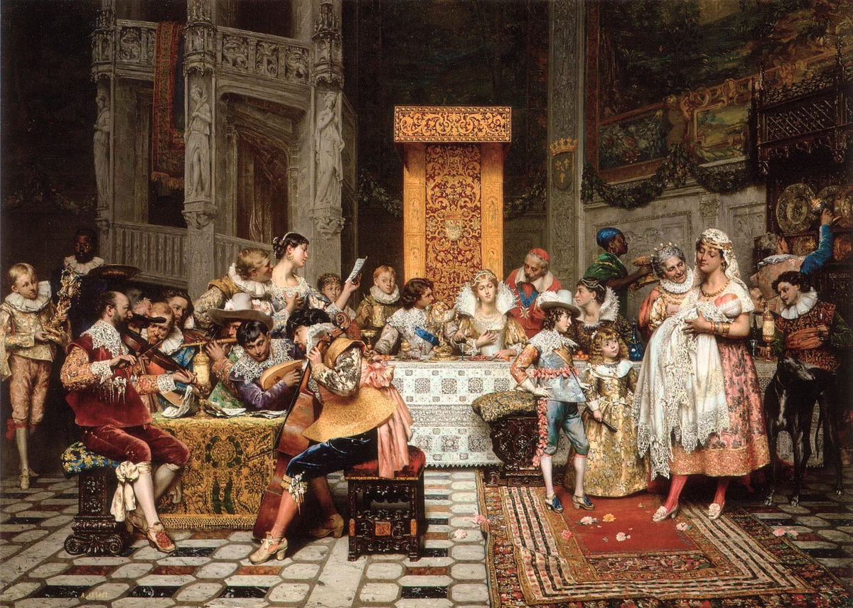 Пир при французском дворе