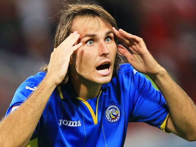 Защитник Виталий Дьяков. Фото Readfootball.com
