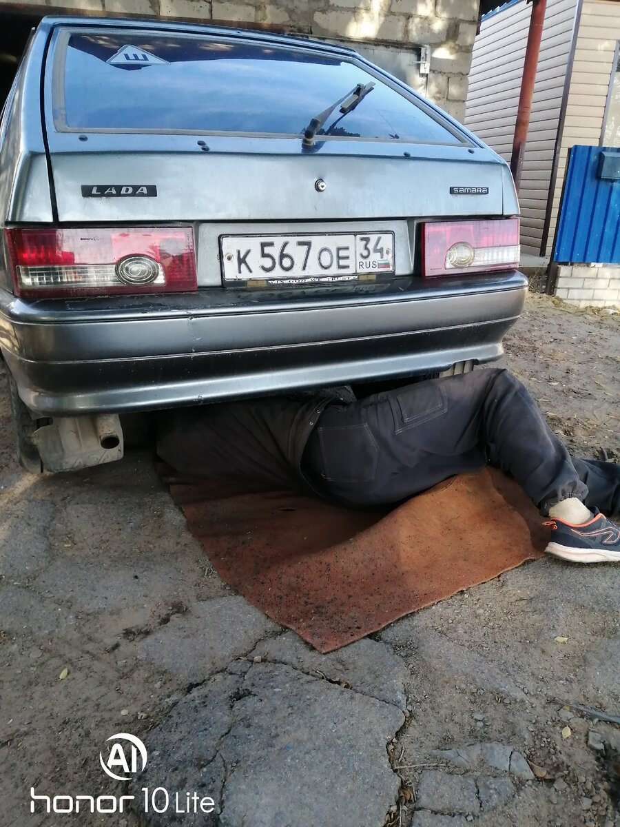 Личное фото. Мастер работает, однако!
